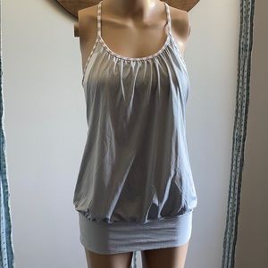 Lululemon Racerback tanktop w/ attached sports bra